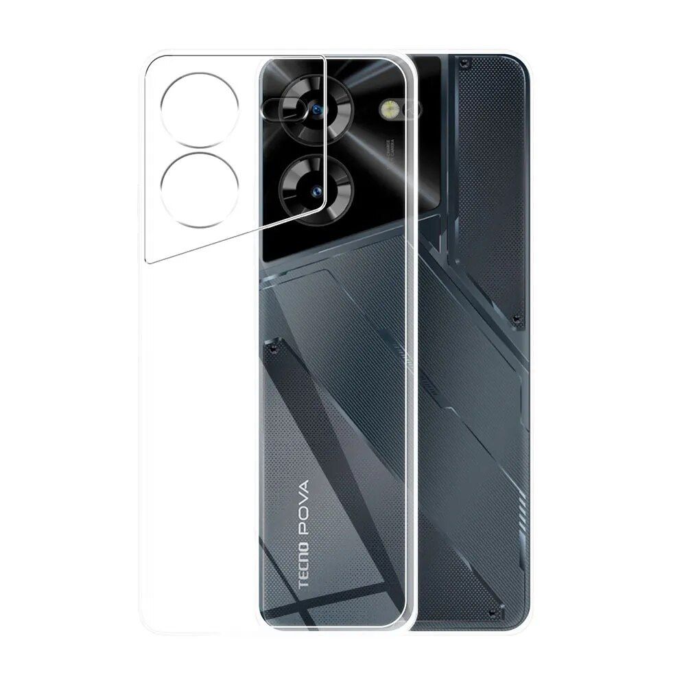 

Чехол прозрачный для Tecno Pova 5 4G 2023, Tecno POVA 5 4G 2023
