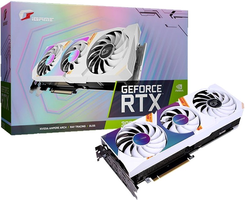 Видеокарта Colorful NVIDIA GeForce RTX 3070 Ti 8Gb (RTX 3070 Ti Ultra W OC 8G-V)