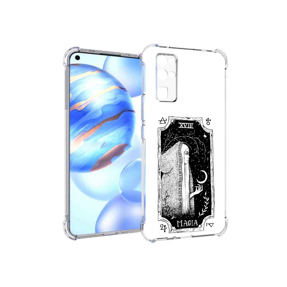 

Чехол MyPads Tocco для Honor 30 лунная магия (PT147988.19.447), Прозрачный, Tocco