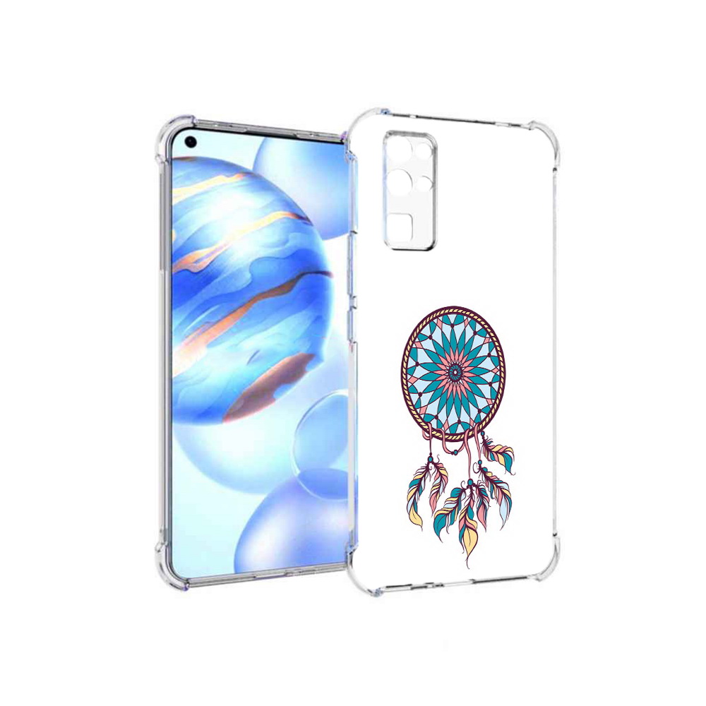 

Чехол MyPads Tocco для Honor 30 ловец снов синий (PT147988.19.443), Прозрачный, Tocco