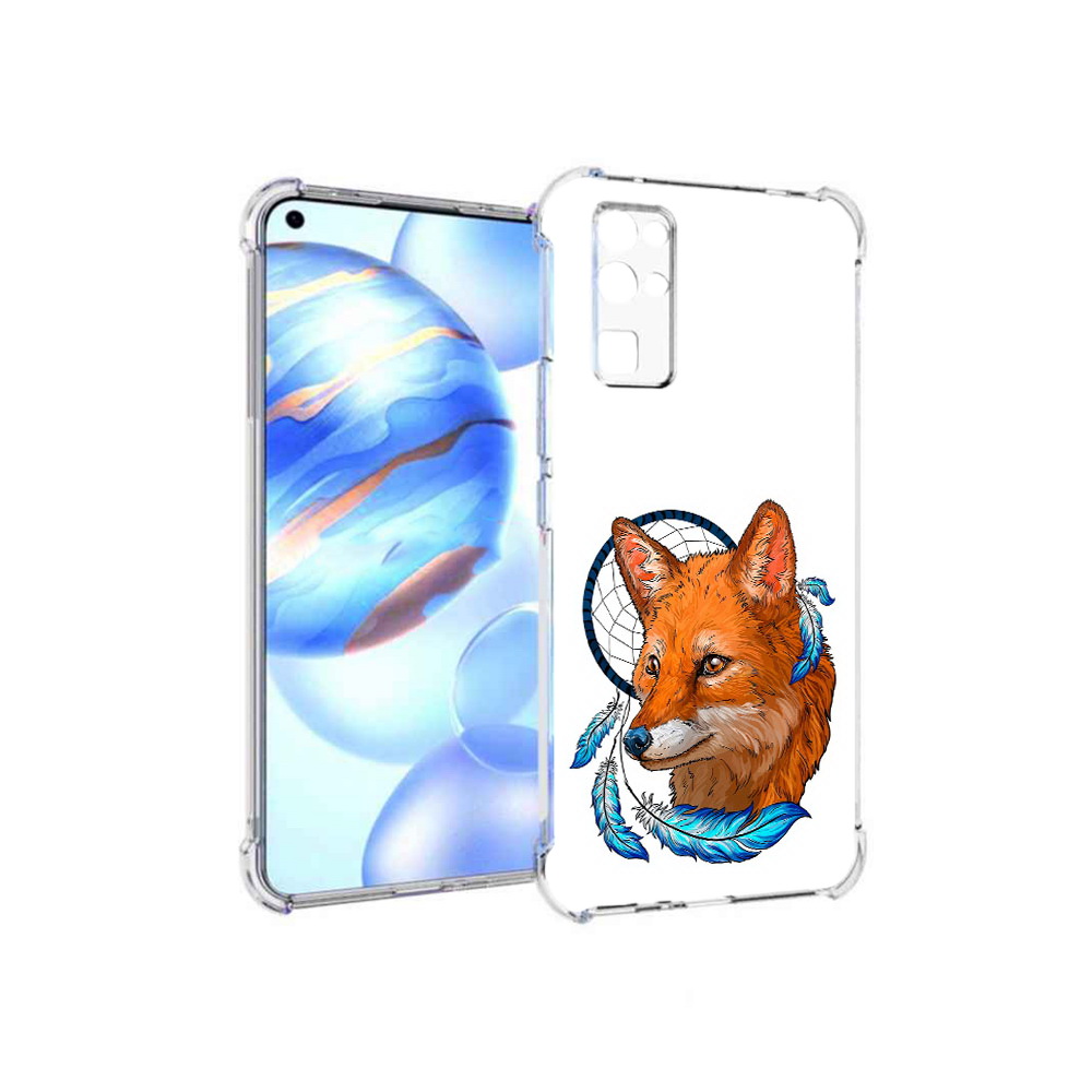 

Чехол MyPads Tocco для Honor 30 лиса и ловец снов (PT147988.19.438), Прозрачный, Tocco