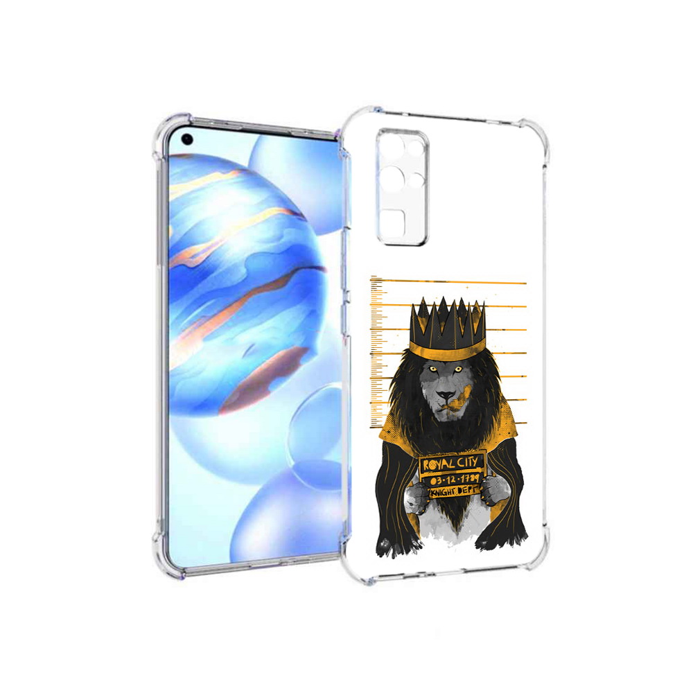 

Чехол MyPads Tocco для Honor 30 лев в законе (PT147988.19.435), Прозрачный, Tocco