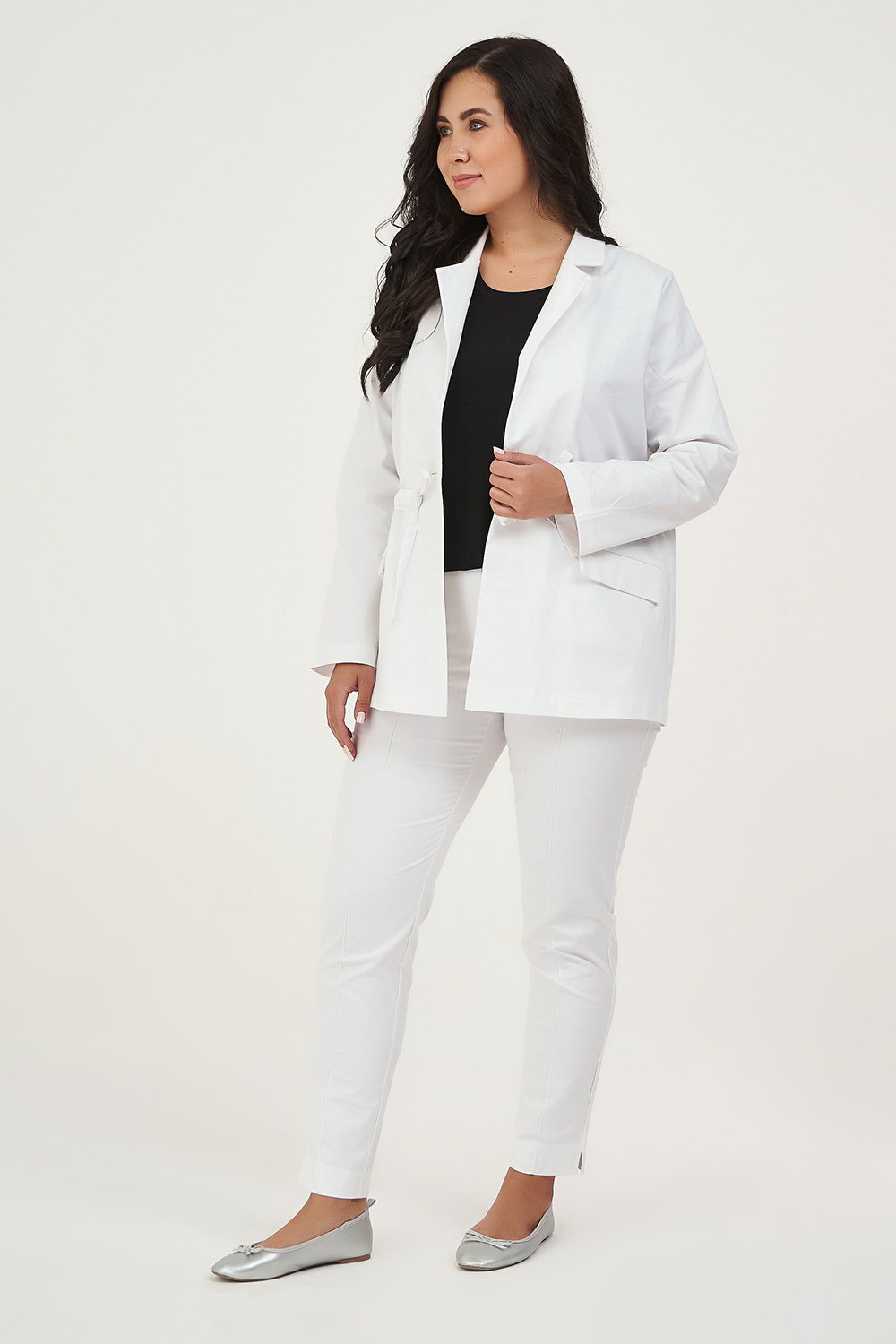 

Жакет женский OLSI 2002003 белый 68 RU, 2002003