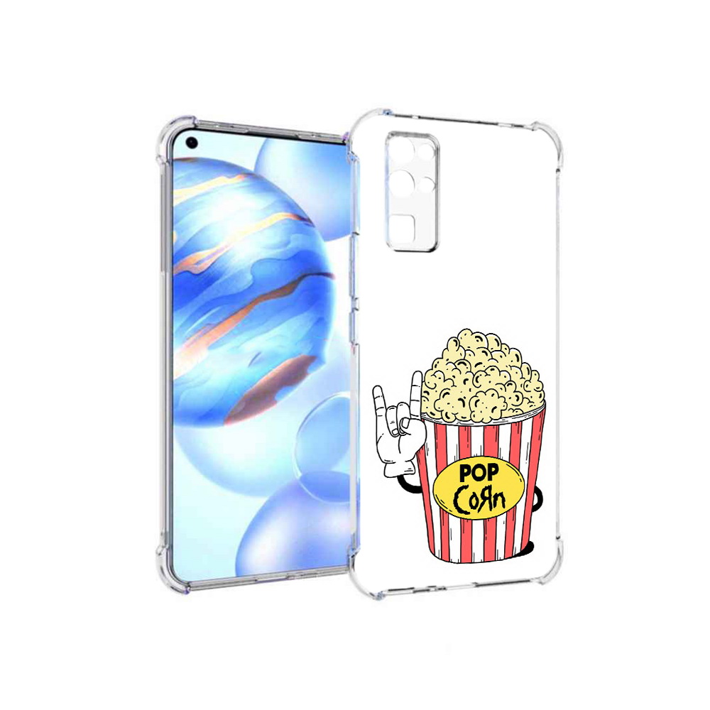 

Чехол MyPads Tocco для Honor 30 крутой попкорн (PT147988.19.427), Прозрачный, Tocco
