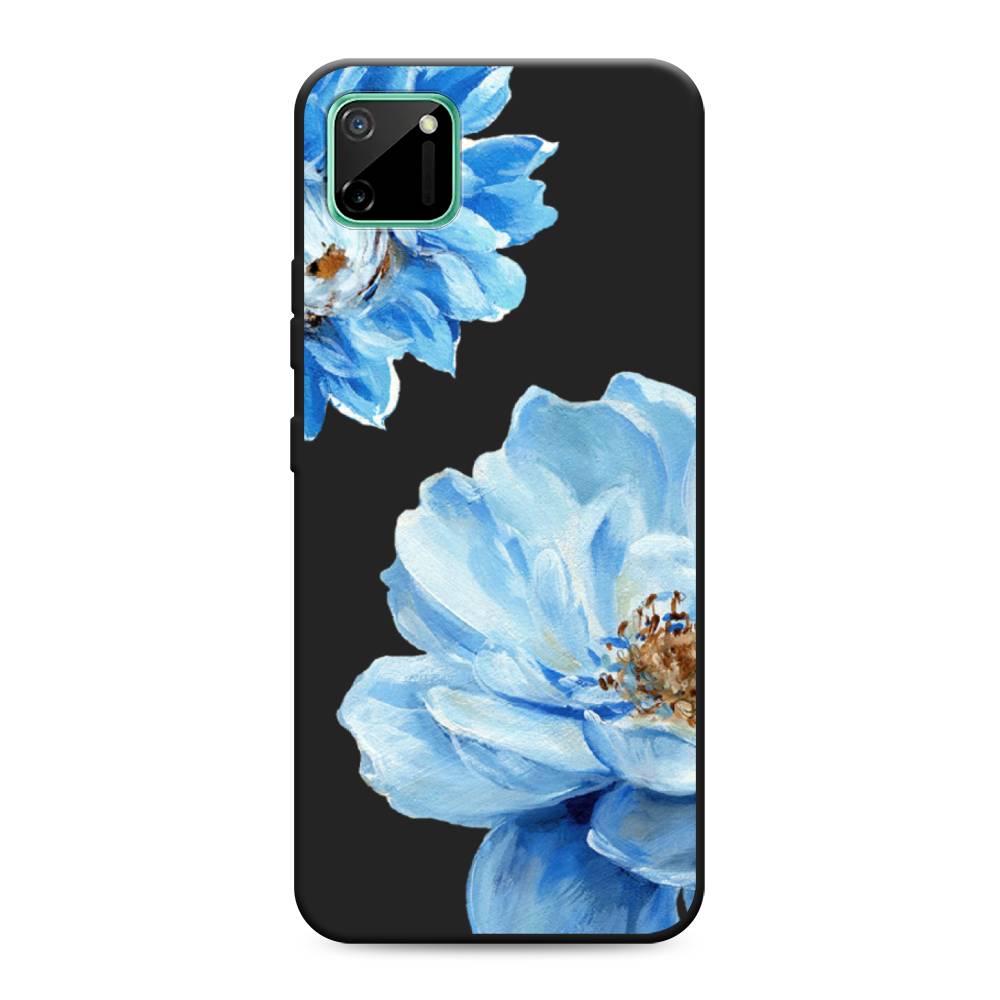 

Чехол Awog на Realme C11 2020 "Голубые клематисы", Разноцветный, 253852-1