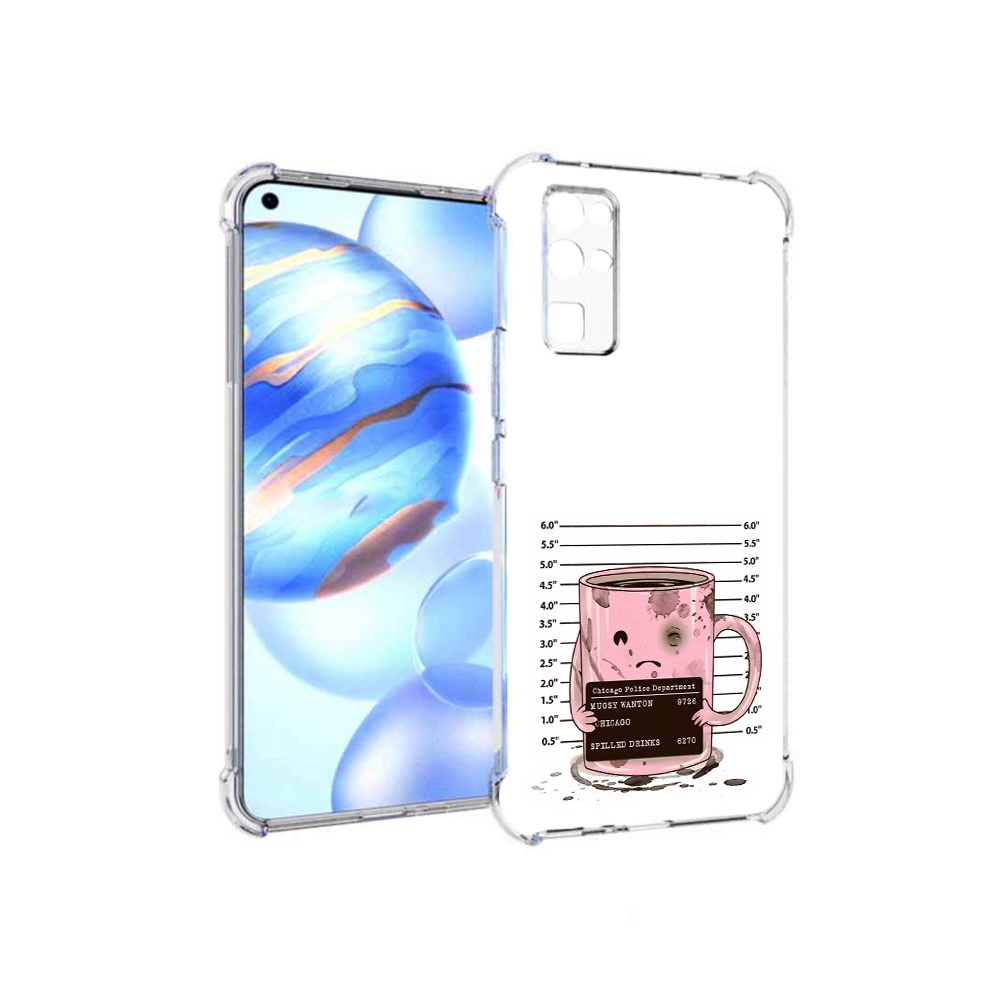 

Чехол MyPads Tocco для Honor 30 кружка (PT147988.19.420), Прозрачный, Tocco
