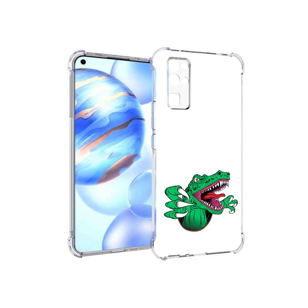 

Чехол MyPads Tocco для Honor 30 крокодил (PT147988.19.417), Прозрачный, Tocco
