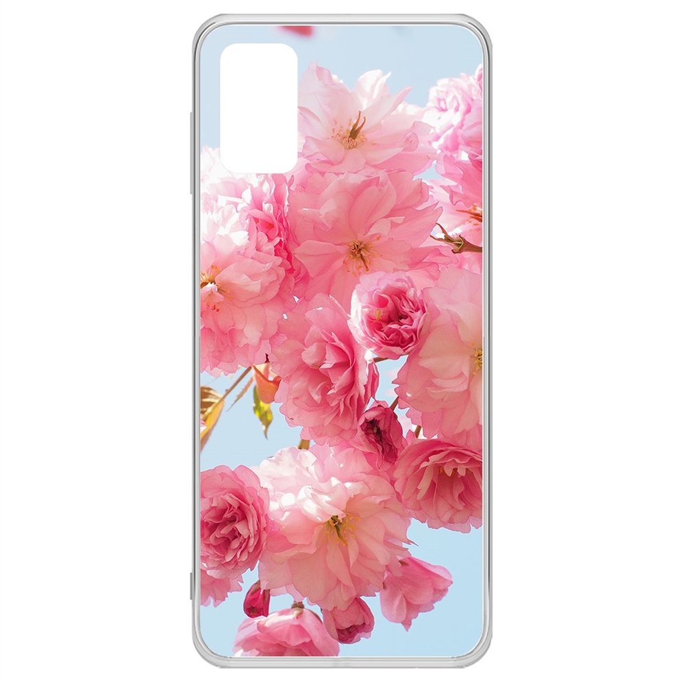 

Чехол-накладка Krutoff Clear Case Сакура для Samsung Galaxy M51 (M515)