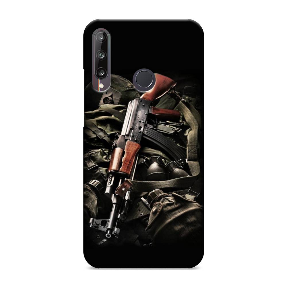 фото Чехол awog "автомат" для huawei y7p
