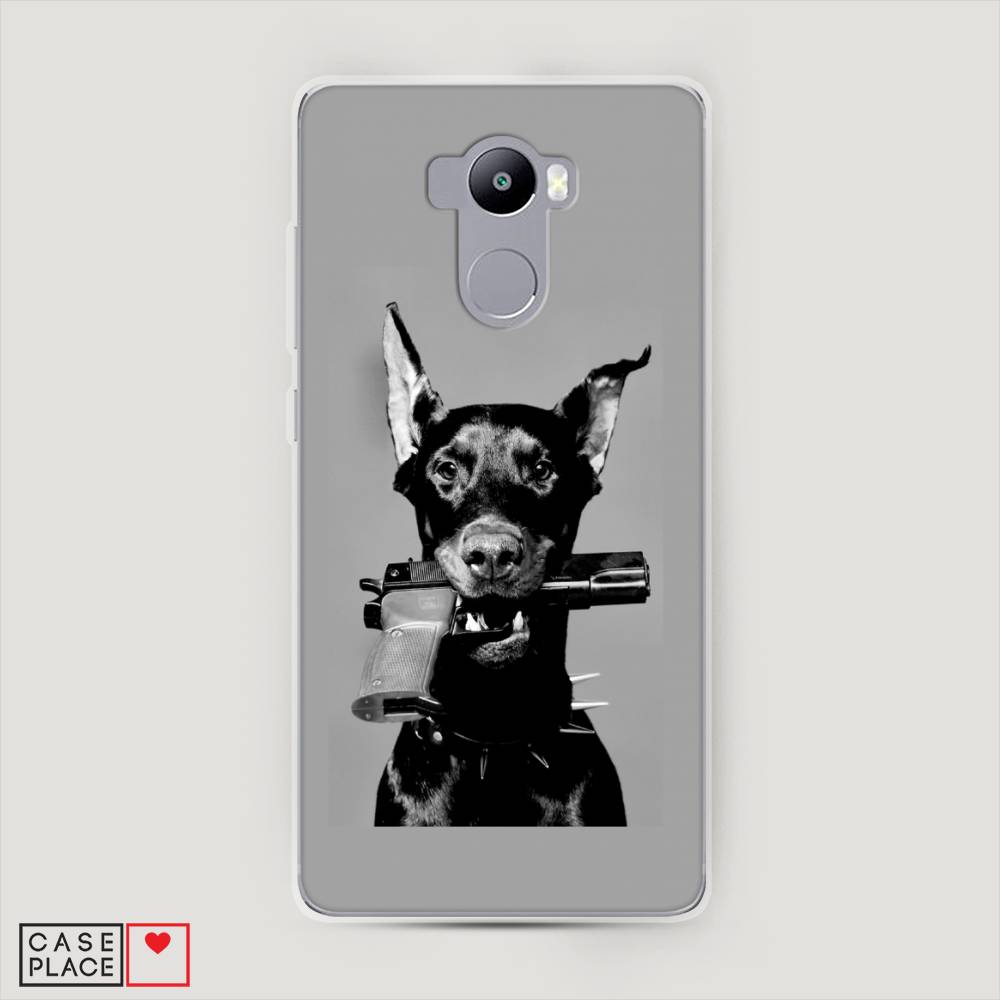 

Пластиковый чехол "Доберман" на Xiaomi Redmi 4, Доберман