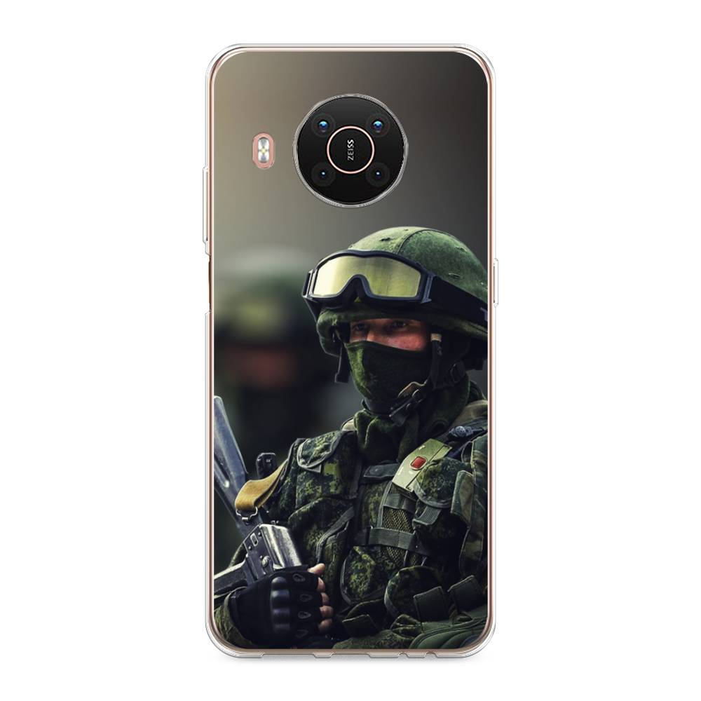 

Чехол Awog на Nokia X20 / Нокиа X20 "Солдат", Зеленый;серый, 124250-5