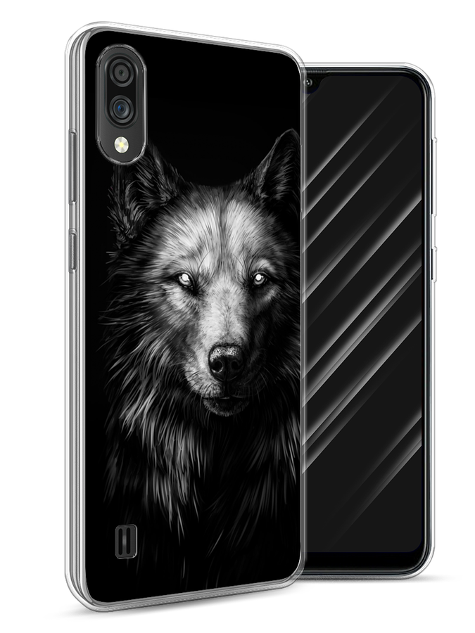 

Чехол Awog на ZTE Blade A5 (2020) / ЗТЕ Блэйд A5 (2020) "Волк черно белый", Разноцветный, 134950-1