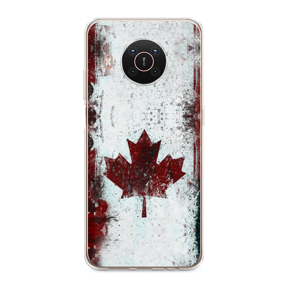 

Чехол Awog на Nokia X20 / Нокиа X20 "Канада", Белый;красный;черный, 124250-5