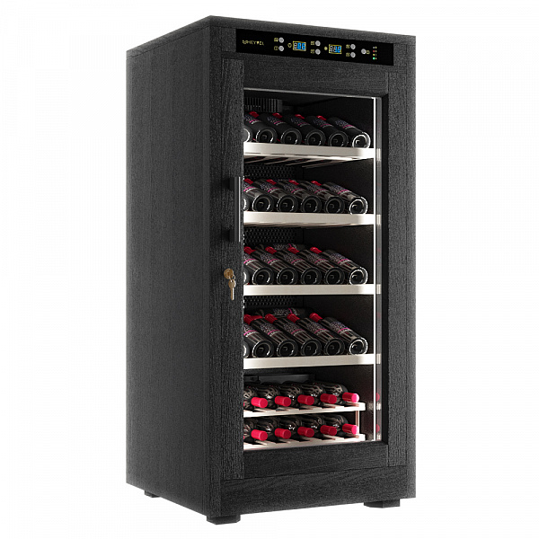 Винный шкаф Meyvel MV66-WB1-M отдельностоящий винный шкаф 12 21 бутылка meyvel