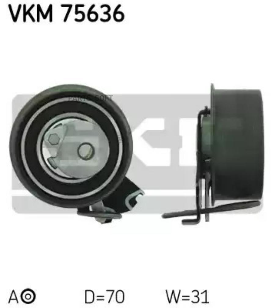 

VKM75636_ролик натяжной Hyndai Tucson, Kia Sportage 2.0 04>