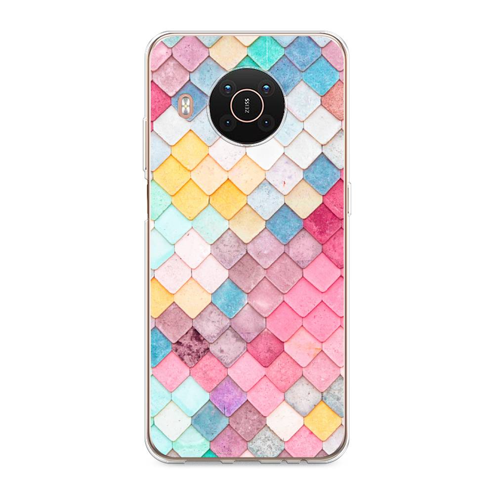 

Чехол Awog на Nokia X20 / Нокиа X20 "Нежные ромбики", Красный, 124250-4