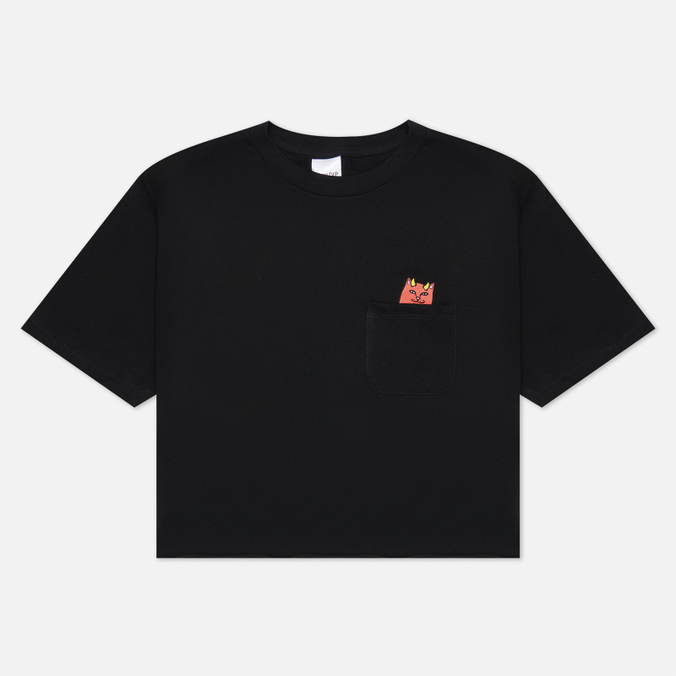 

Футболка женская Ripndip RNDDVLCROP черная L, RNDDVLCROP