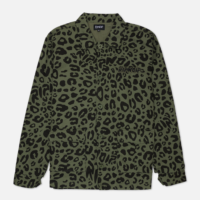 

Рубашка мужская Ripndip RND8007 зеленая XL, RND8007
