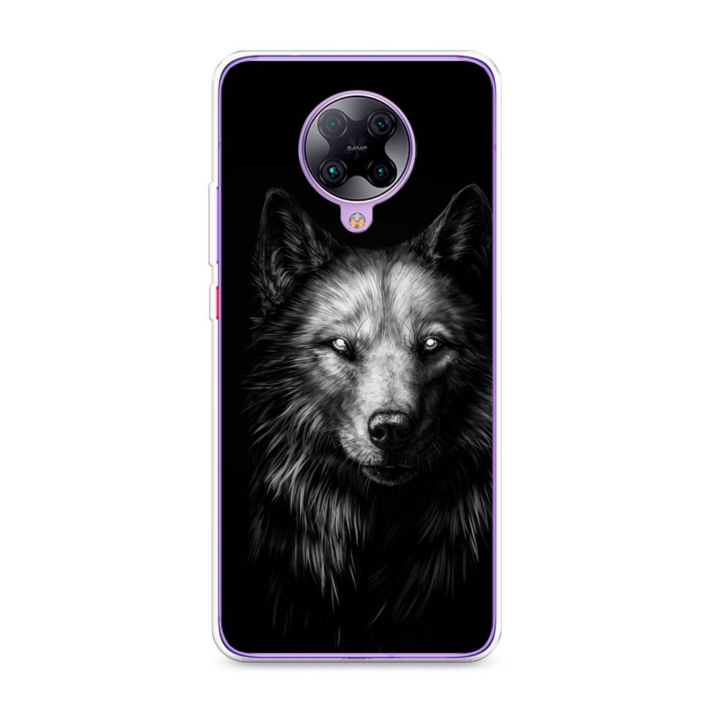 

Чехол Awog на Xiaomi Redmi K30 Pro/F2 Pro "Волк черно белый", Разноцветный, 38850-1