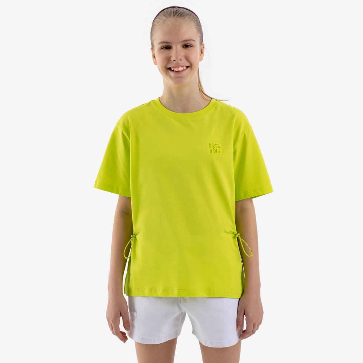 

Футболка Kapika LJGCT09, лайм, 164, Зеленый, LJGCT09