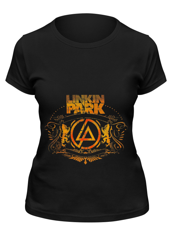

Футболка женская Printio Linkin park черная S, Черный, Linkin park