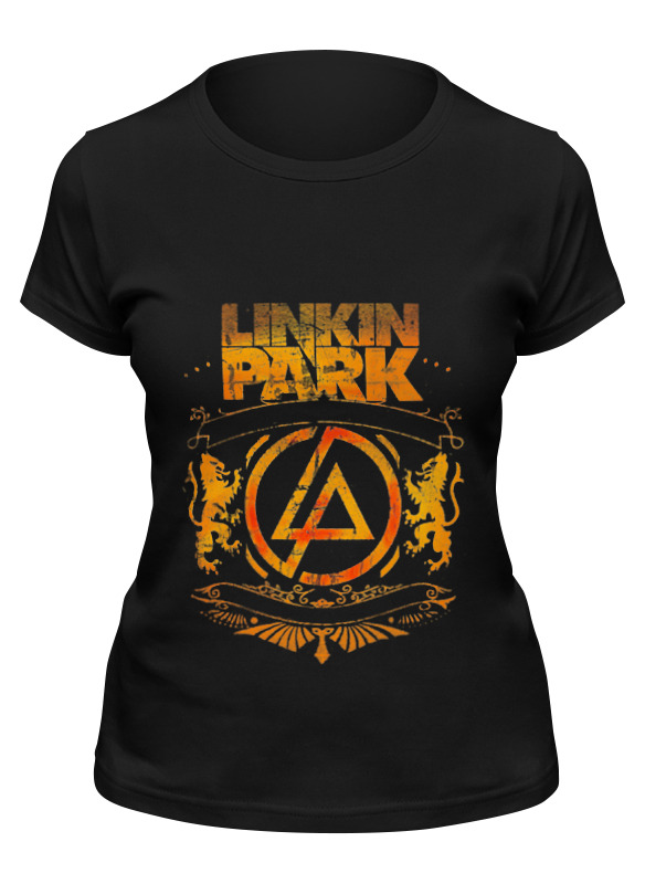

Футболка женская Printio Linkin park черная S, Черный, Linkin park