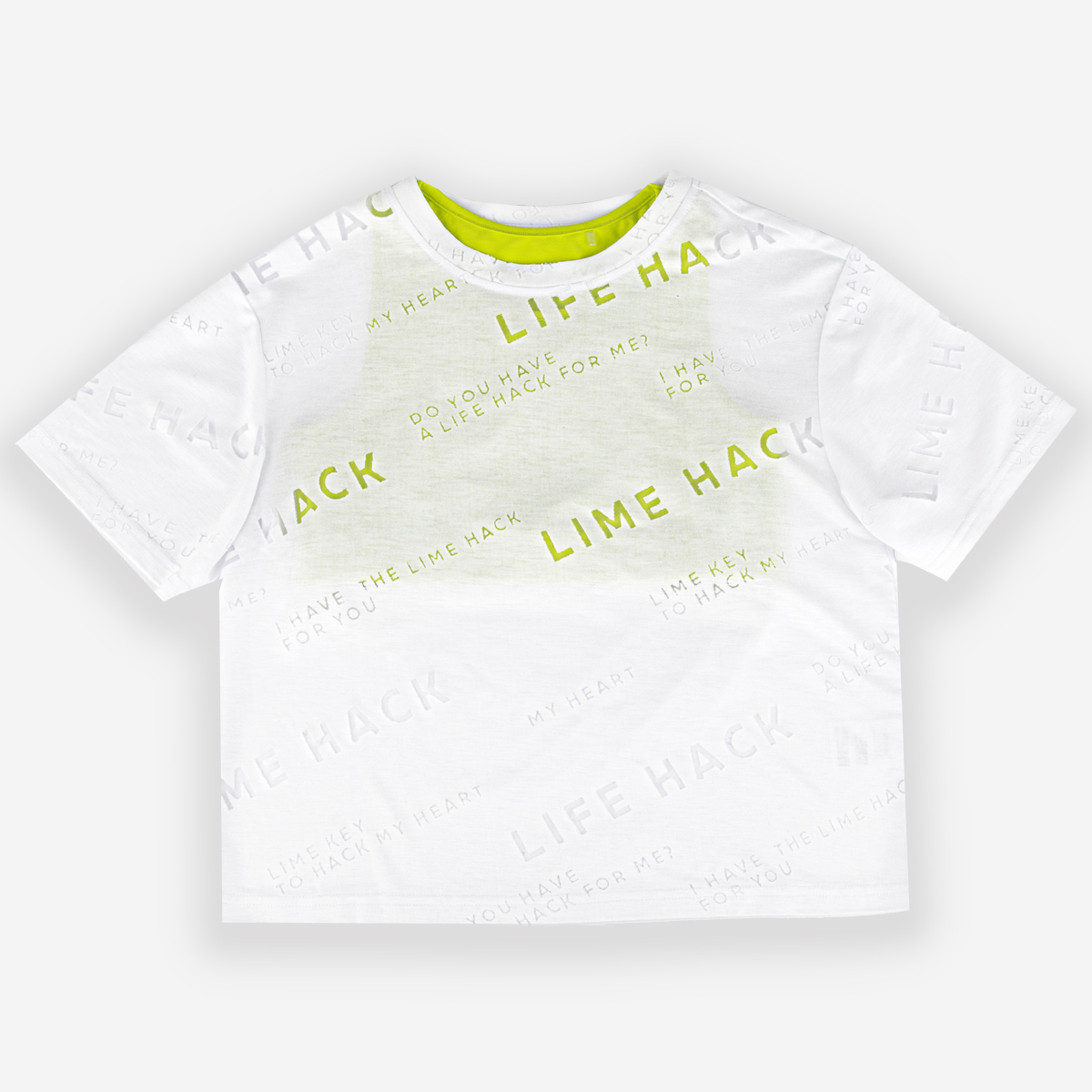 

Футболка Kapika LJGCT07, белый, 152, LJGCT07