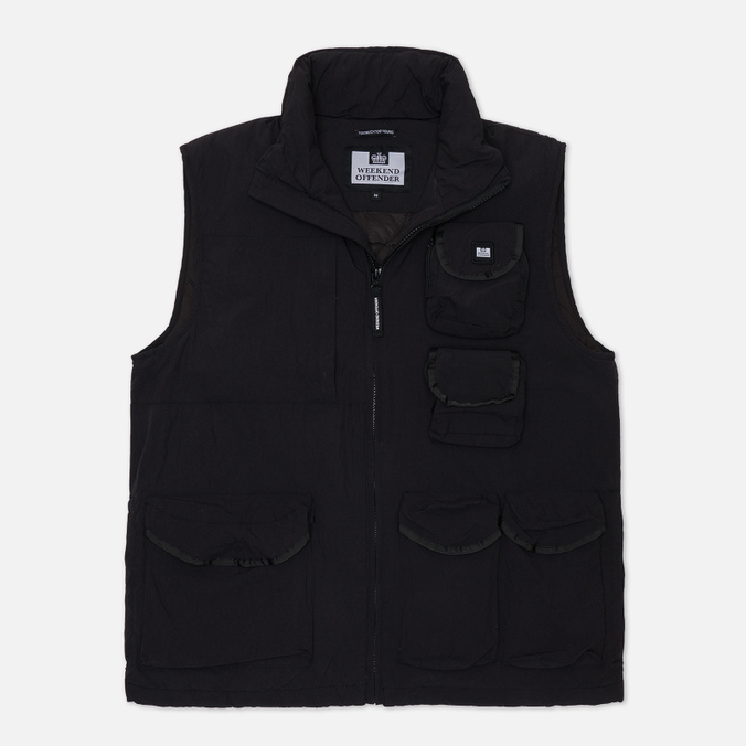 

Утепленный жилет мужской Weekend Offender JKAW2223-BLK черный M, JKAW2223-BLK