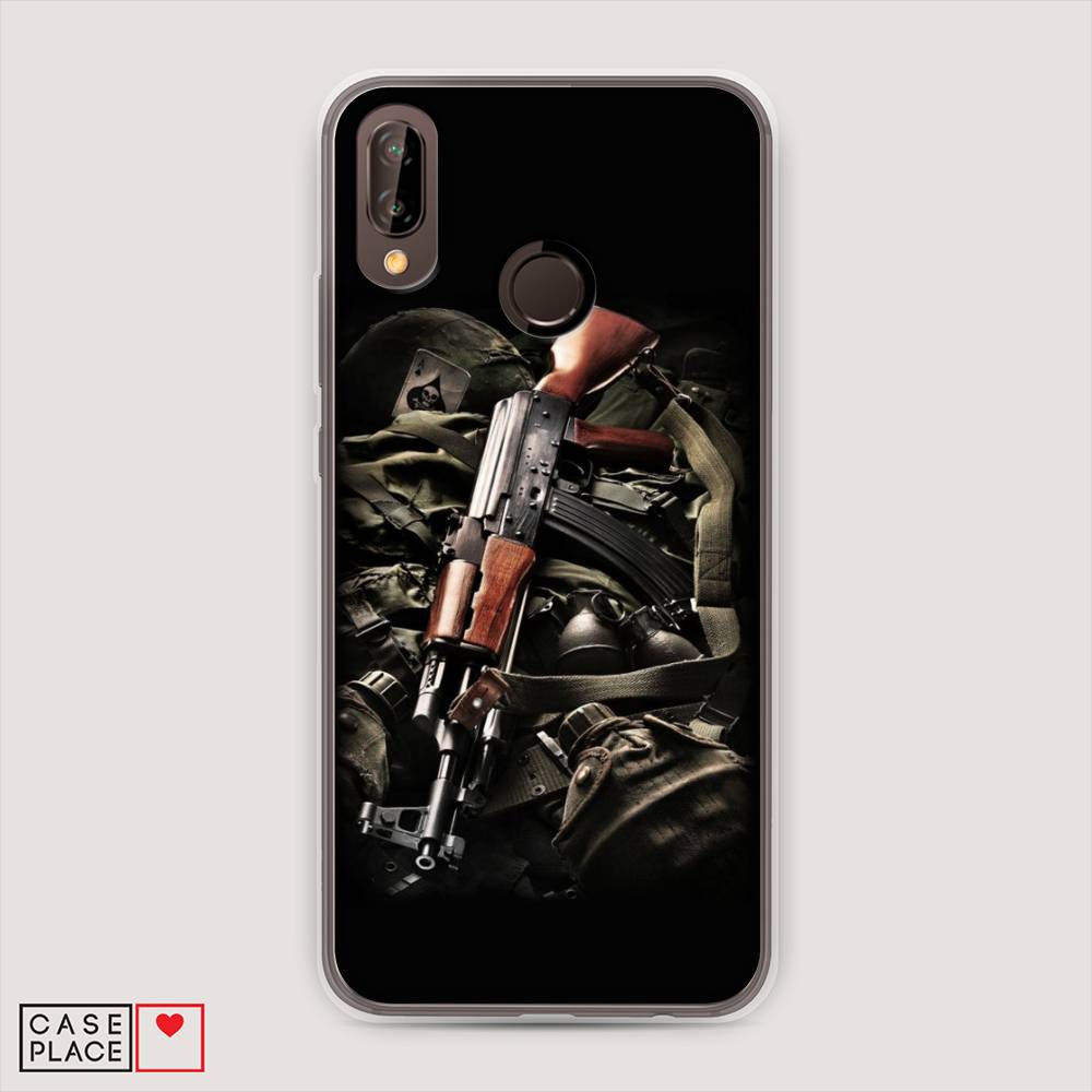 фото Чехол awog "автомат" для huawei nova 3