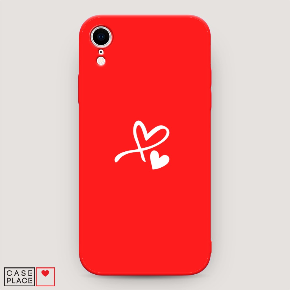 

Чехол Awog на Apple iPhone XR (10R) / Айфон XR (10R) "Сердечко минимализм", Разноцветный, 12053-1