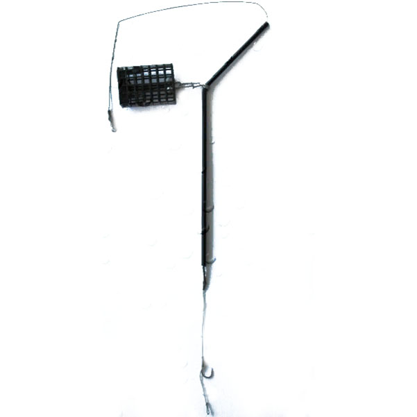 

Монтаж Texden фидерный №4Б 110гр.1 крючок бойл волос, Черный;серый, Фидерный №4Б