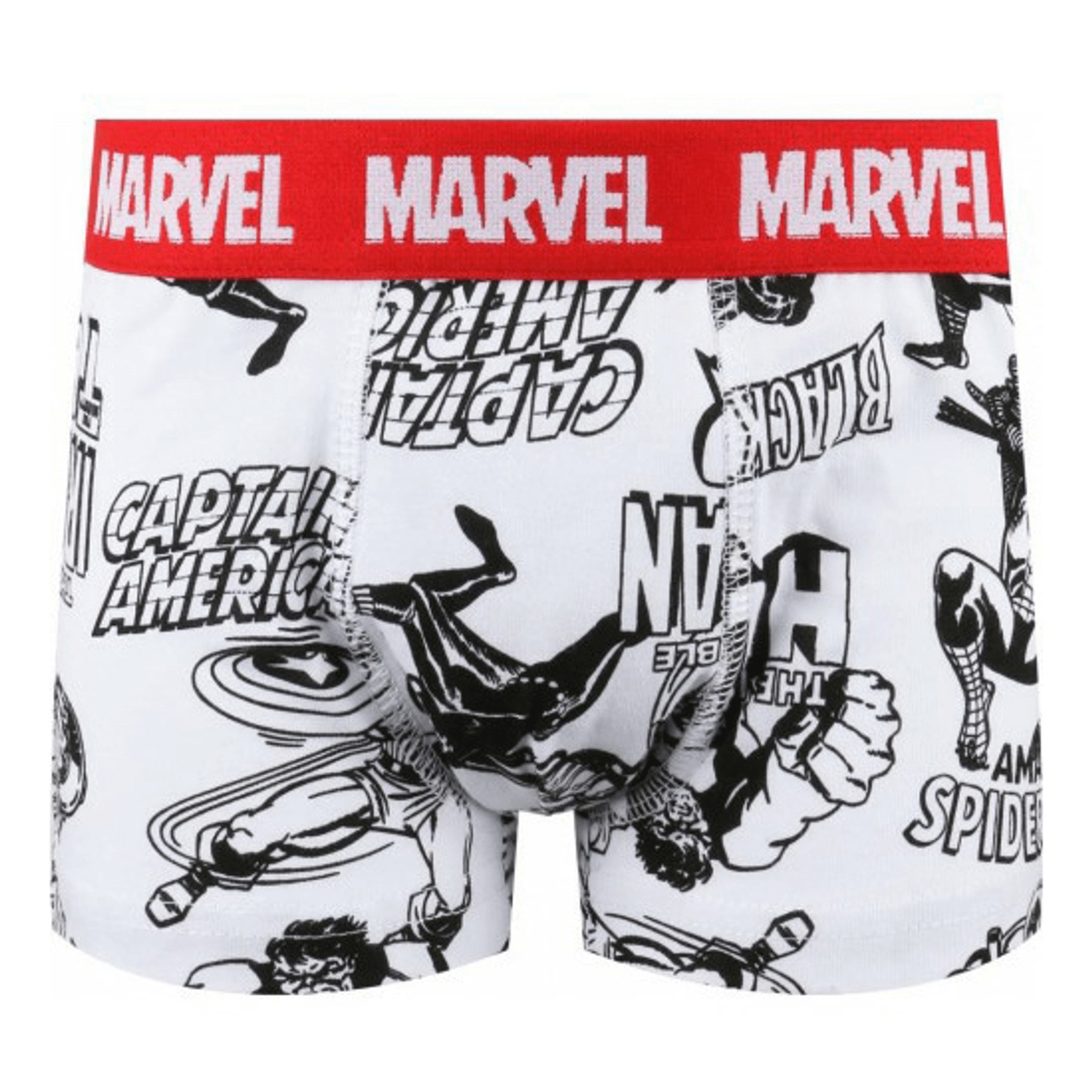 фото Трусы боксеры marvel avengers белые р. 98-164