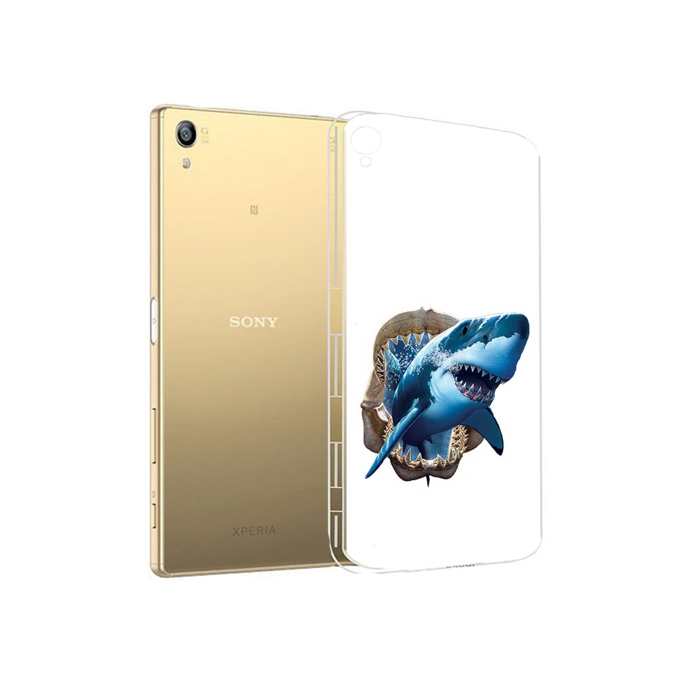 фото Чехол mypads tocco для sony xperia z5 premium челюсти (pt23243.222.675)