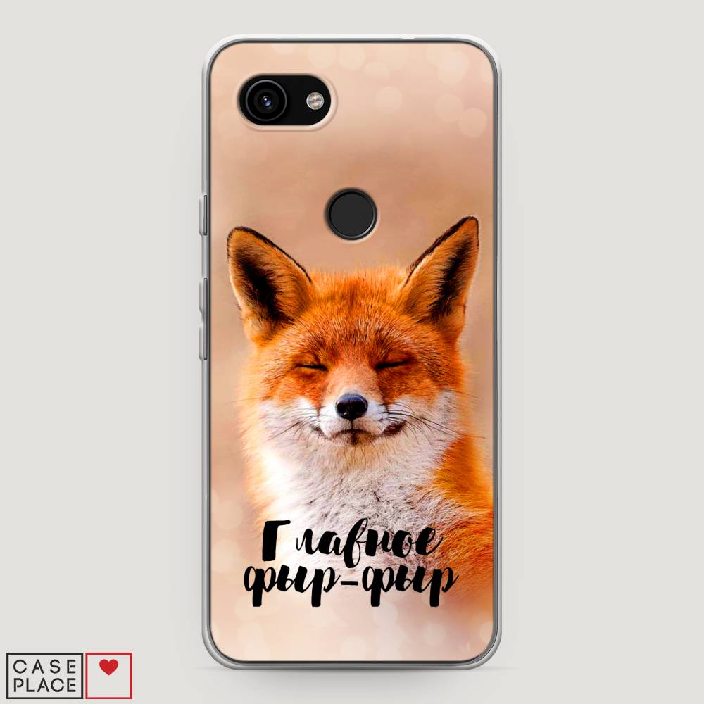 

Чехол Awog на Google Pixel 3a "Главное фыр-фыр", Разноцветный, 270150-2