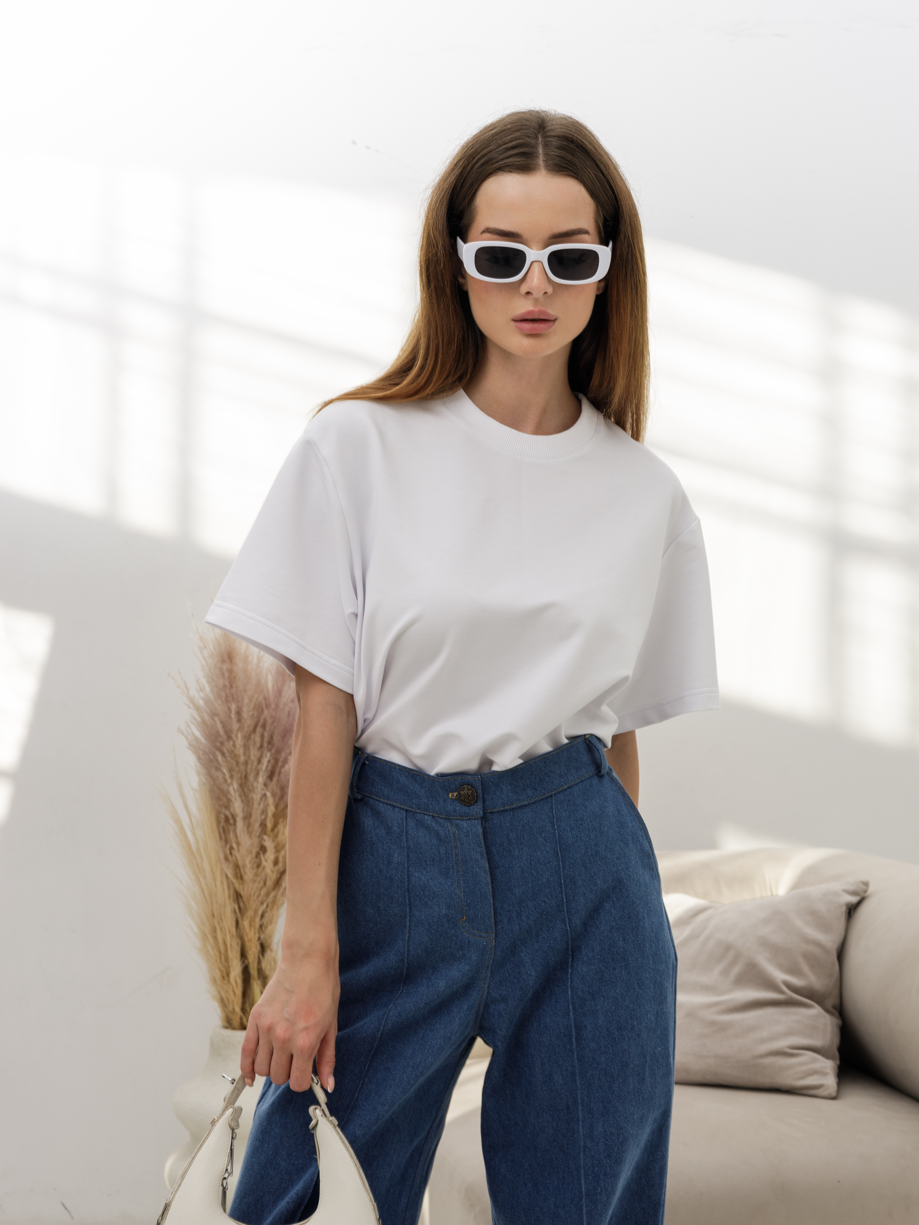 

Футболка женская NoBrand shirt белая, Белый, shirt