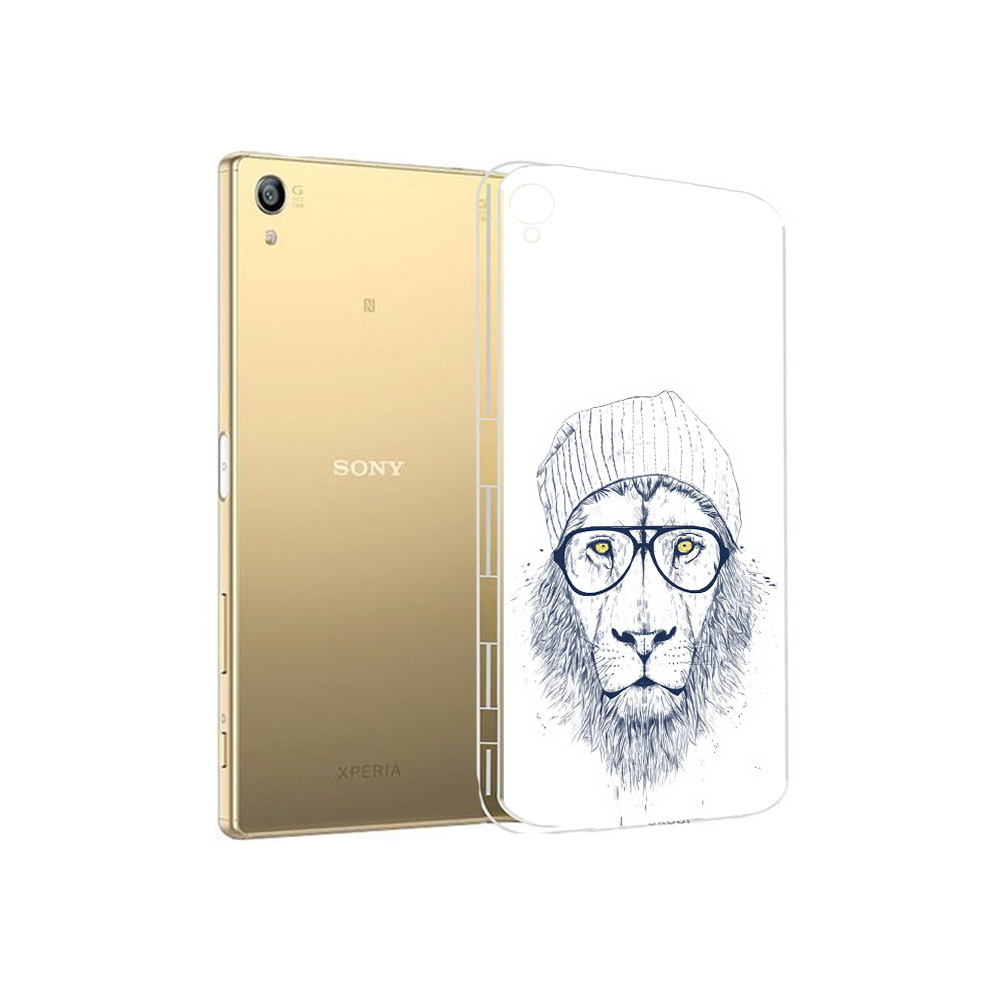 

Чехол MyPads Tocco для Sony Xperia Z5 Premium хиппи лев (PT23243.222.663), Прозрачный, Tocco