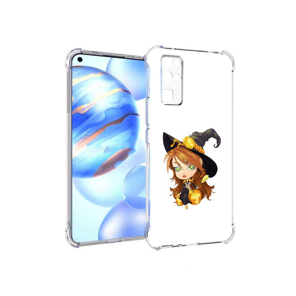 

Чехол MyPads Tocco для Honor 30 Ведьмочка (PT147988.19.40), Прозрачный, Tocco