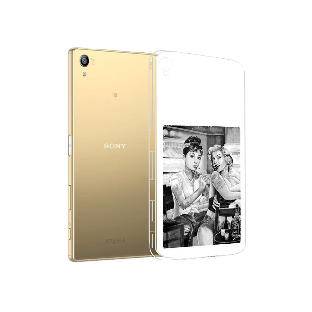 

Чехол MyPads Tocco для Sony Xperia Z5 Premium тату мастер (PT23243.222.637), Прозрачный, Tocco