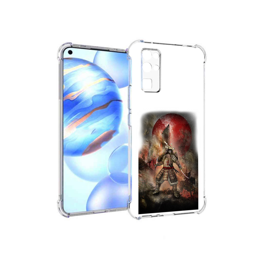 

Чехол MyPads Tocco для Honor 30 китайскийвоин (PT147988.19.388), Прозрачный, Tocco