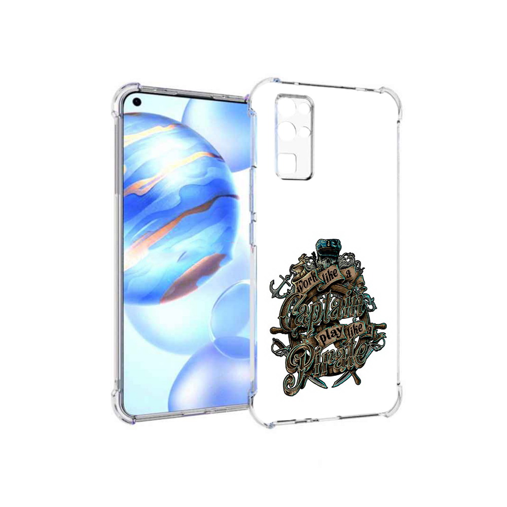 

Чехол MyPads Tocco для Honor 30 капитан пиратов (PT147988.19.385), Прозрачный, Tocco