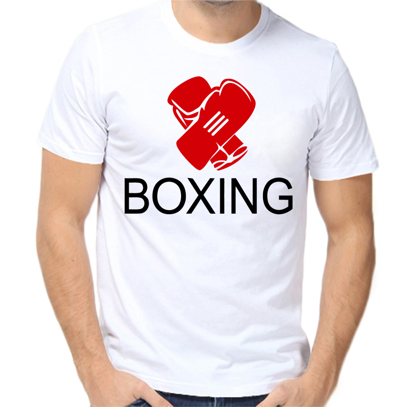 

Футболка мужская белая 58 р-р boxing, Белый, fm_boxing