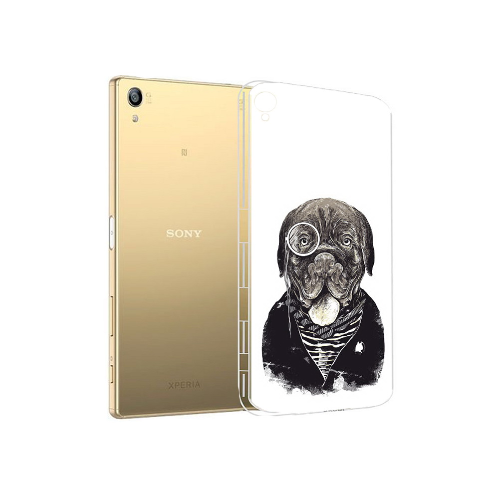 

Чехол MyPads Tocco для Sony Xperia Z5 Premium солидный песик (PT23243.222.615), Прозрачный, Tocco