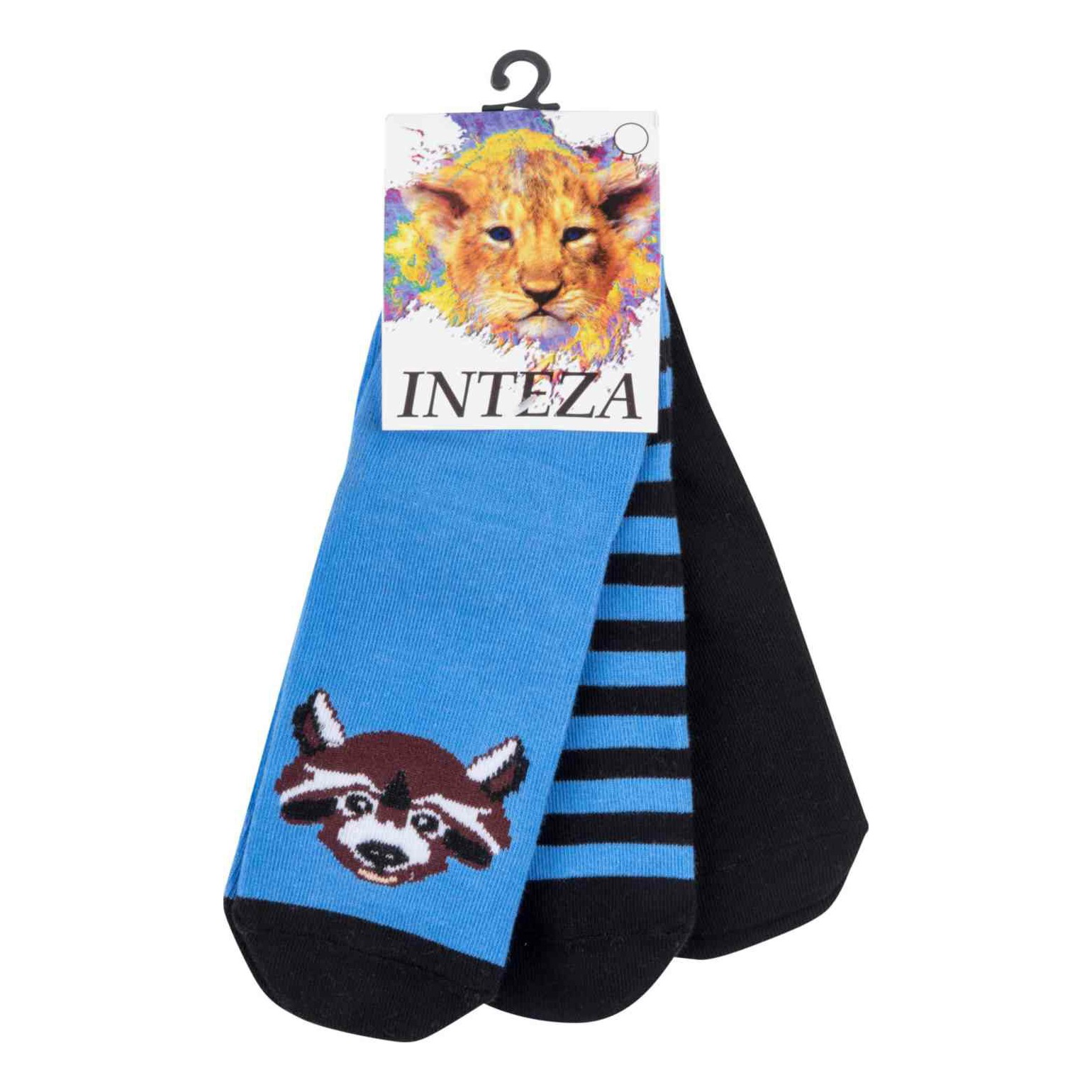 

Носки Inteza Енот р. 21 3 пары, Енот