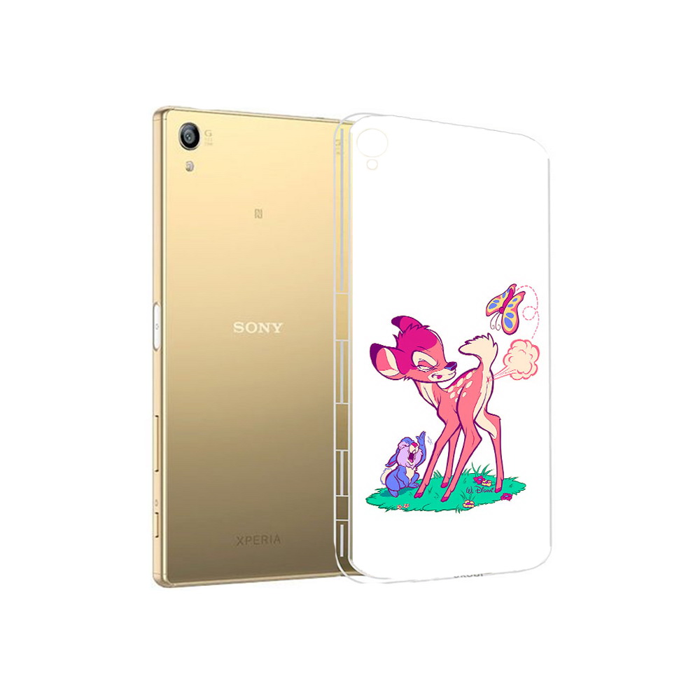 

Чехол MyPads Tocco для Sony Xperia Z5 Premium смешной олененок (PT23243.222.610), Прозрачный, Tocco