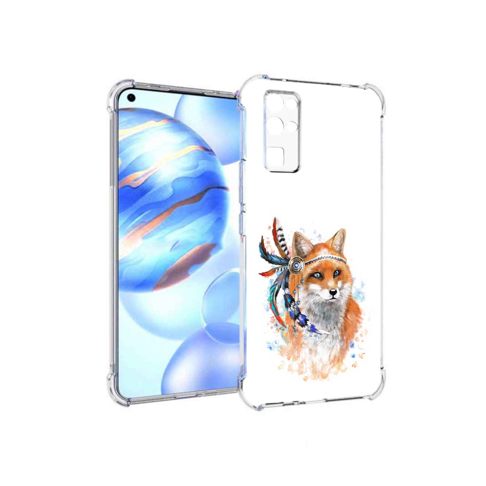 

Чехол MyPads Tocco для Honor 30 инду лиса (PT147988.19.377), Прозрачный, Tocco