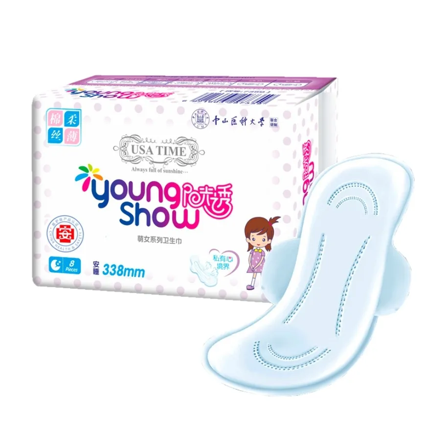 

Прокладки Young Show USA time ночные, 8 шт., Белый