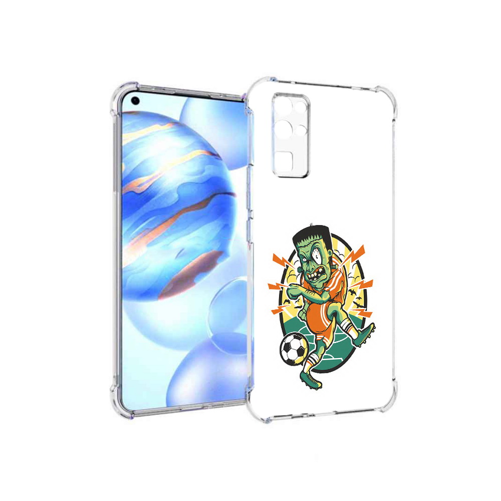 

Чехол MyPads Tocco для Honor 30 зомби футболист (PT147988.19.368), Прозрачный, Tocco