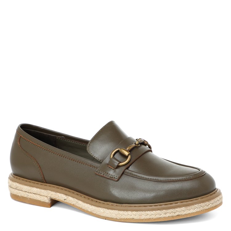 

Лоферы женские Tendance RSJL327-211 хаки 37 EU, RSJL327-211