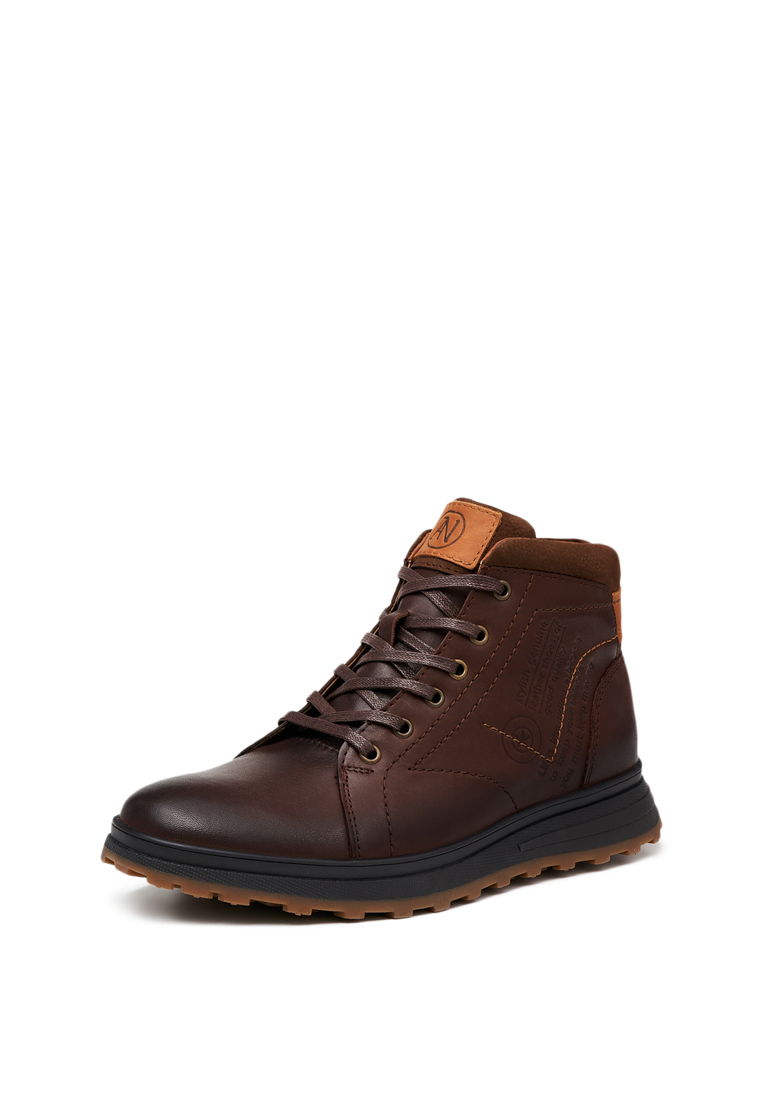 

Ботинки мужские Alessio Nesca 216058 коричневые 44 RU, Коричневый, 216058