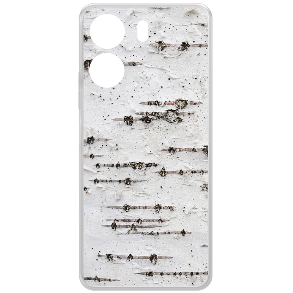 

Чехол-накладка Krutoff Clear Case Березка для Xiaomi Poco C65, Прозрачный